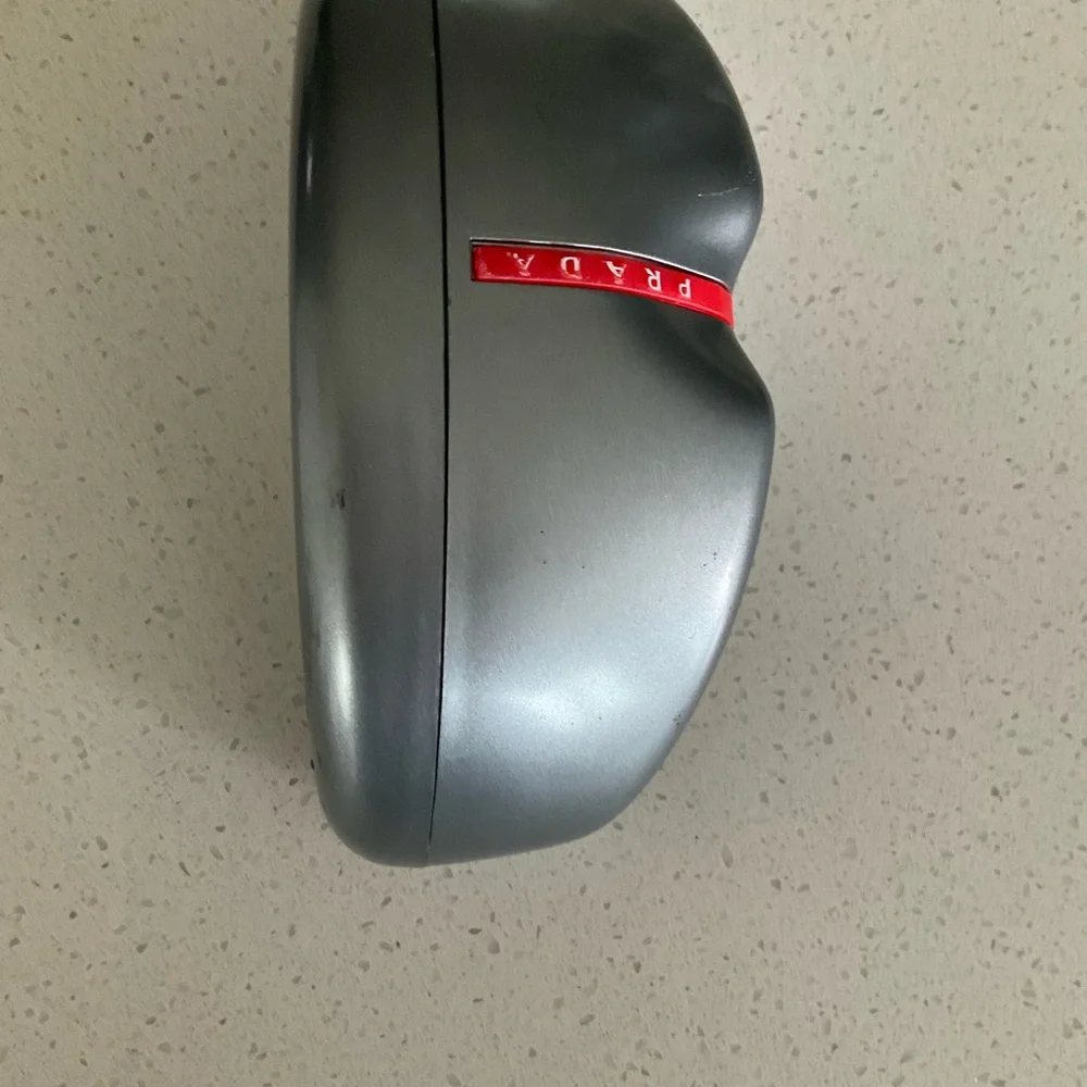 Prada Silver sunglasses case